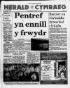 Herald Cymraeg Saturday 22 April 1989 Page 1