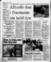 Herald Cymraeg Saturday 29 April 1989 Page 24