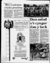 Herald Cymraeg Saturday 27 May 1989 Page 12