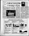 Herald Cymraeg Saturday 27 May 1989 Page 18