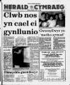 Herald Cymraeg Saturday 19 August 1989 Page 1
