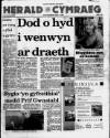 Herald Cymraeg Saturday 02 September 1989 Page 1