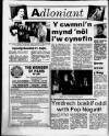 Herald Cymraeg Saturday 23 September 1989 Page 18