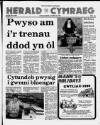 Herald Cymraeg Saturday 28 October 1989 Page 1