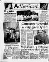 Herald Cymraeg Saturday 02 December 1989 Page 22