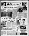 Herald Cymraeg Saturday 13 January 1990 Page 21