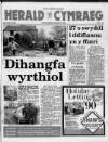 Herald Cymraeg Saturday 27 January 1990 Page 1