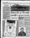 Herald Cymraeg Saturday 03 February 1990 Page 6