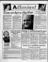 Herald Cymraeg Saturday 31 March 1990 Page 22