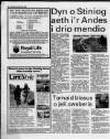 Herald Cymraeg Saturday 07 July 1990 Page 28