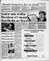 Herald Cymraeg Saturday 29 September 1990 Page 7