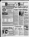 Herald Cymraeg Saturday 29 December 1990 Page 14