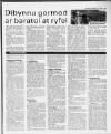 Herald Cymraeg Saturday 01 February 1992 Page 15