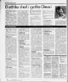 Herald Cymraeg Saturday 29 February 1992 Page 18