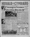 Herald Cymraeg Saturday 15 May 1993 Page 1