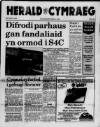 Herald Cymraeg Saturday 09 April 1994 Page 1