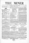 British Miner and General Newsman Saturday 25 April 1863 Page 1