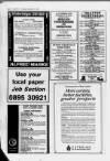 Ruislip & Northwood Gazette Wednesday 13 December 1989 Page 54