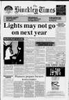 Hinckley Times Thursday 29 November 1990 Page 1