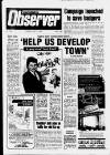 Dunmow Observer Thursday 15 May 1986 Page 1