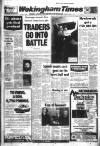 Wokingham Times Thursday 06 January 1983 Page 1