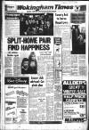 Wokingham Times Thursday 13 January 1983 Page 1