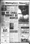 Wokingham Times Thursday 12 February 1987 Page 1