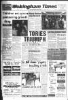 Wokingham Times Thursday 14 May 1987 Page 1