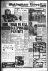 Wokingham Times Thursday 29 October 1987 Page 1
