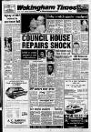 Wokingham Times Thursday 19 January 1989 Page 1