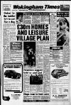 Wokingham Times Thursday 16 February 1989 Page 1
