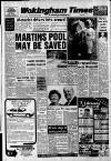 Wokingham Times Thursday 30 March 1989 Page 1