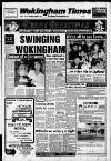 Wokingham Times Thursday 21 December 1989 Page 1