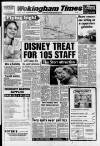 Wokingham Times Thursday 22 March 1990 Page 1