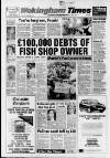Wokingham Times Thursday 08 November 1990 Page 1