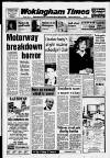 Wokingham Times Thursday 23 January 1992 Page 1