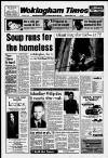 Wokingham Times Thursday 05 March 1992 Page 1