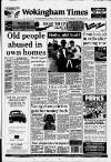 Wokingham Times Thursday 17 September 1992 Page 1