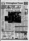Wokingham Times Thursday 04 February 1993 Page 1