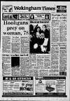 Wokingham Times Thursday 04 March 1993 Page 1
