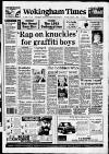 Wokingham Times Thursday 07 October 1993 Page 1