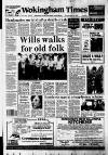Wokingham Times Thursday 19 May 1994 Page 1