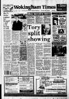 Wokingham Times Thursday 26 May 1994 Page 1