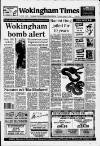 Wokingham Times Thursday 11 August 1994 Page 1