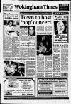 Wokingham Times Thursday 25 August 1994 Page 1
