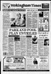 Wokingham Times Thursday 10 November 1994 Page 1