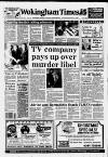 Wokingham Times Thursday 15 December 1994 Page 1