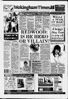 Wokingham Times Thursday 29 December 1994 Page 1