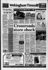 Wokingham Times Thursday 12 January 1995 Page 1