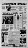 Wokingham Times Thursday 25 February 1999 Page 1